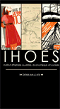 Mobile Screenshot of ihoes.be